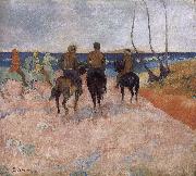 Paul Gauguin, Cavalier seaside
